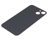 Replacement Back Glass With 3M Adhesive Compatible with Apple iPhone 13 (No Logo / Large Camera Hole) (Red)
