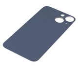 Replacement Back Glass With 3M Adhesive Compatible with Apple iPhone 13 Mini (No Logo / Large Camera Hole) (Starlight)