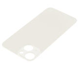 Replacement Back Glass With 3M Adhesive Compatible with Apple iPhone 13 Mini (No Logo / Large Camera Hole) (Starlight)
