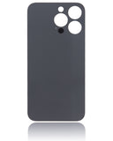 Replacement Back Glass With 3M Adhesive Compatible with Apple iPhone 13 Pro (No Logo / Large Camera Hole) (Sierra Blue)