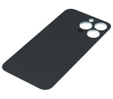 Replacement Back Glass With 3M Adhesive Compatible with Apple iPhone 13 Pro (No Logo / Large Camera Hole) (Sierra Blue)