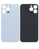 Replacement Back Glass With 3M Adhesive Compatible with Apple iPhone 13 Pro Max (No Logo / Large Camera Hole) (Sierra Blue)