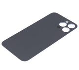 Replacement Back Glass With 3M Adhesive Compatible with Apple iPhone 13 Pro Max (No Logo / Large Camera Hole) (Sierra Blue)
