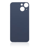 Replacement Back Glass With 3M Adhesive Compatible with Apple iPhone 13 Mini (No Logo / Large Camera Hole) (Green)
