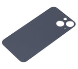 Replacement Back Glass With 3M Adhesive Compatible with Apple iPhone 13 Mini (No Logo / Large Camera Hole) (Green)