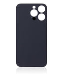 Replacement Back Glass With 3M Adhesive Compatible with Apple iPhone 13 Pro (No Logo / Large Camera Hole) (Alpine Green)