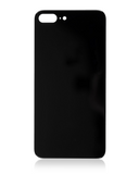 Replacement Back Glass With 3M Adhesive Compatible with Apple iPhone 8 Plus (No Logo / Large Camera Hole) (Space Gray)
