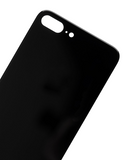 Replacement Back Glass With 3M Adhesive Compatible with Apple iPhone 8 Plus (No Logo / Large Camera Hole) (Space Gray)