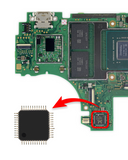 Replacement Stored Data Master Control IC Compatible with Nintendo (Game Console Parts) Nintendo Switch / Nintendo Switch Lite (STM32F038C6T6) (Soldering Required)