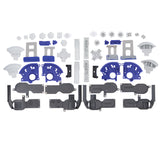 Replacement Complete Button Assembly Compatible with Nintendo (Game Console Parts) Nintendo Switch Lite (Blue)