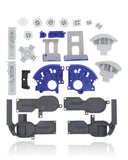 Replacement Complete Button Assembly Compatible with Nintendo (Game Console Parts) Nintendo Switch Lite (Blue)