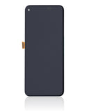 Replacement OLED Assembly With Frame Compatible with Google Pixel 5A 5G (Genuine OEM) (Black)