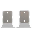 Replacement Sim Card Tray Compatible with Google Pixel 4A 5G (Clearly White)