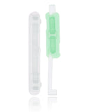 Replacement Hard Buttons (Power / Volume) Compatible with Google Pixel 4A 5G (Clearly White)