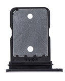 Replacement Single Sim Card Tray Compatible with Google Pixel 5 (Just Black)