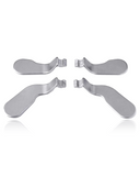 Replacement Stainless Steel Paddles Compatible with Microsoft (Game Console Parts) Xbox One Elite Controller (4 Piece Set)