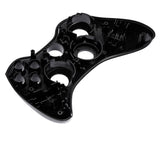 Replacement Top Faceplate Compatible with Microsoft (Game Console Parts) Xbox 360 / 360E / 360S (Black)