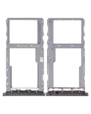 Replacement Single Sim Card Tray Compatible with Alcatel 1V (5007 / 2020) (Prime Black)