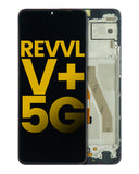 Replacement LCD Assembly With Frame Compatible with Revvl T-Mobile Revvl V+ 5G (Refurbished) (All Colors)