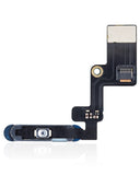 Replacement Power Button Flex Compatible with Apple iPad Air 4 (Aftermarket Plus) (Sky Blue)