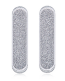 Replacement Volume Button Compatible with Apple iPad Air 4 (Silver) (Premium) (2 Piece Set)
