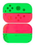 Replacement Housing Shell Compatible with Nintendo (Game Console Parts) Nintendo Switch Joy Con Controller (Green / Pink)
