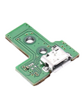 Replacement Micro USB Charging Port Board With 12-Pin Flex Cable Compatible with Sony (Game Console Parts) PlayStation 4 Controllers (Version 3: JDS-030)