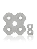 Replacement Conductive Rubber Pads Compatible with Sony (Game Console Parts) PlayStation 4 Controllers (Version 1: JDS-001/JDS-011)
