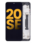 Replacement LCD Assembly With Frame Compatible with TCL 20 SE (Refurbished) (Nuit Black)