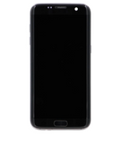 Replacement OLED Assembly With Frame Compatible with Samsung Galaxy S7 Edge G935A (North American Version) (Blemish: Grade D) (Black Onyx)