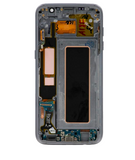 Replacement OLED Assembly With Frame Compatible with Samsung Galaxy S7 Edge G935A (North American Version) (Blemish: Grade D) (Black Onyx)