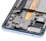 Replacement LCD Assembly With Frame Compatible with Motorola Edge 20 Pro (XT2153-1 / 2021) (Refurbished) (Iridescent Cloud)