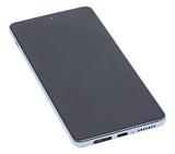 Replacement LCD Assembly With Frame Compatible with Motorola Edge 20 Pro (XT2153-1 / 2021) (Refurbished) (Iridescent Cloud)