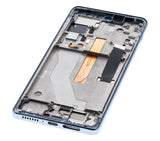 Replacement LCD Assembly With Frame Compatible with Motorola Edge 20 Pro (XT2153-1 / 2021) (Refurbished) (Iridescent Cloud)