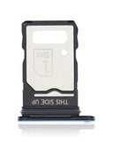 Replacement Dual Sim Card Tray Compatible with Motorola Edge 20 Pro (XT2153-1 / 2021) (Midnight Blue)