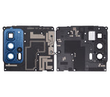 Replacement Motherboard Protective Cover Compatible with Motorola Edge 20 Pro (XT2153-1 / 2021) (Blue Vegan Leather)