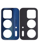 Replacement Back Camera Lens Bracket Compatible with Motorola Edge 20 Pro (XT2153-1 / 2021) (Midnight Blue)