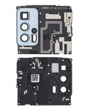 Replacement Motherboard Protective Cover Compatible with Motorola Edge 20 Pro (XT2153-1 / 2021) (Iridescent Cloud)