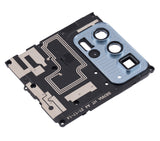 Replacement Motherboard Protective Cover Compatible with Motorola Edge 20 Pro (XT2153-1 / 2021) (Iridescent Cloud)