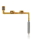 Replacement Fingerprint Reader With Flex Cable Compatible with Motorola Edge 20 Pro (XT2153-1 / 2021) (Blue Vegan Leather)