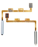 Replacement Fingerprint Reader With Flex Cable Compatible with Motorola Edge 20 Pro (XT2153-1 / 2021) (Iridescent Cloud)