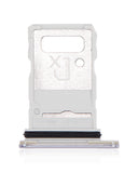 Replacement Single Sim Card Tray Compatible with Motorola Edge 20 Pro (XT2153-1 / 2021) (Iridescent Cloud)