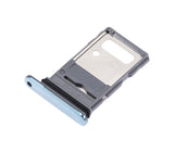 Replacement Single Sim Card Tray Compatible with Motorola Edge 20 Pro (XT2153-1 / 2021) (Blue Vegan Leather)