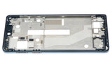 Replacement Mid-Frame Housing Compatible with Motorola Edge 20 Pro (XT2153-1 / 2021) (Midnight Blue)