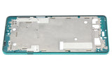 Replacement Mid-Frame Housing Compatible with Motorola Edge 20 (XT2143 / 2021) (Frosted Emerald)