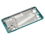 Replacement Mid-Frame Housing Compatible with Motorola Edge 20 (XT2143 / 2021) (Frosted Emerald)