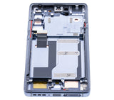 Replacement OLED Assembly With Frame Compatible with TCL 20 Pro 5G (Refurbished) (Moondust Gray)
