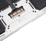 Replacement Top Case With Keyboard & Battery Compatible with Apple MacBook Air 13" A1932 (2018 / 2019) (US English) (Used OEM Pull: Grade New) (Silver)