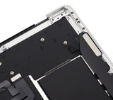 Replacement Top Case With Keyboard & Battery Compatible with Apple MacBook Air 13" A1932 (2018 / 2019) (US English) (Used OEM Pull: Grade New) (Silver)