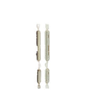 Replacement Hard Buttons (Power / Volume) Compatible with Motorola Moto G5S (XT1793 / 2017) (Gold)